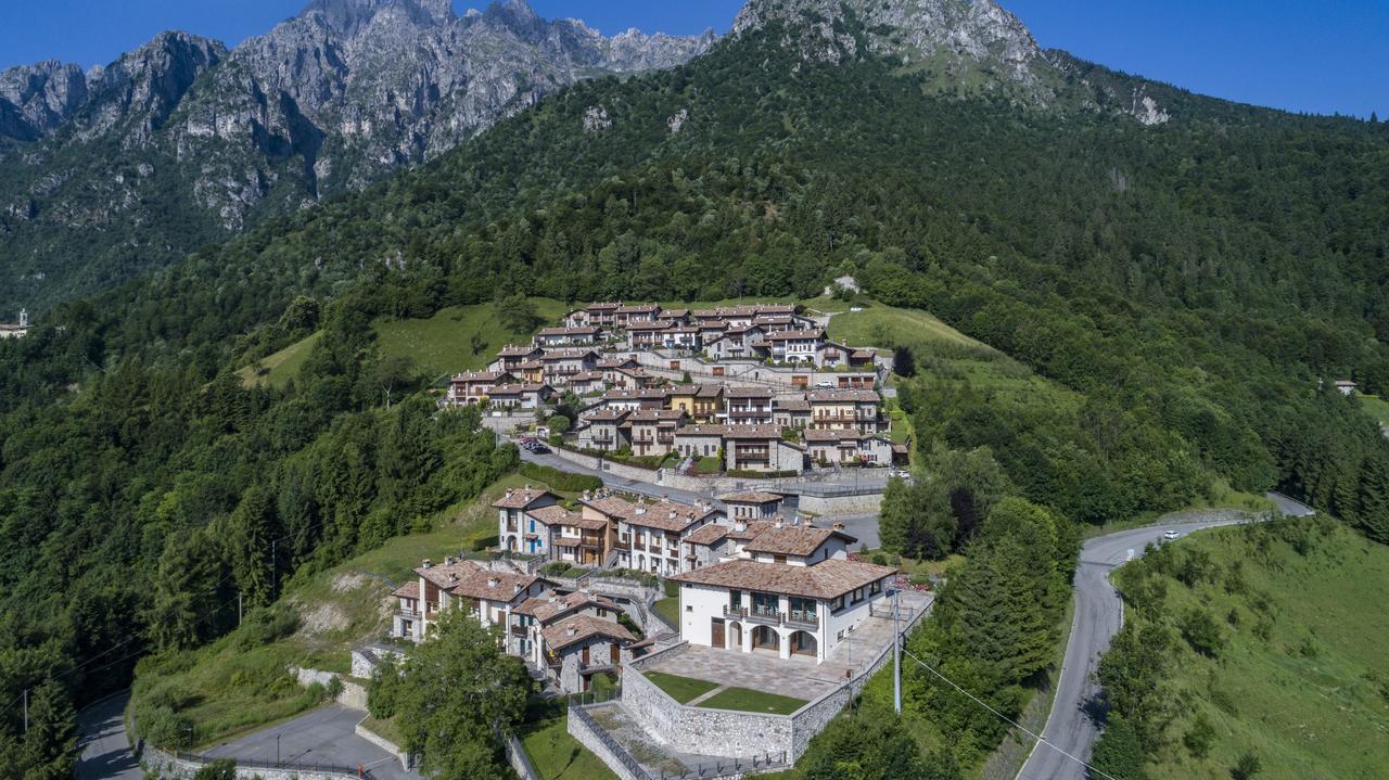 Вилла Residenza Borgo Antico Паратико Экстерьер фото